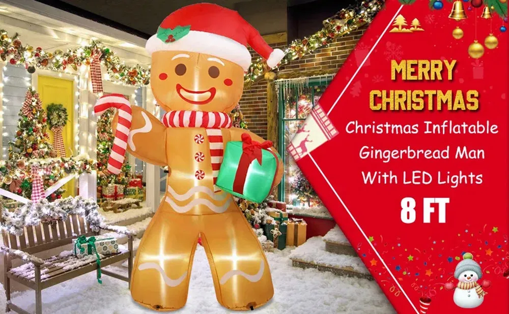 Inflatables Gingerbread Man