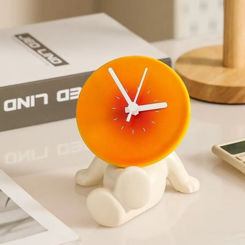 Kawaii Lazy Table Clock