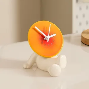 Kawaii Lazy Table Clock