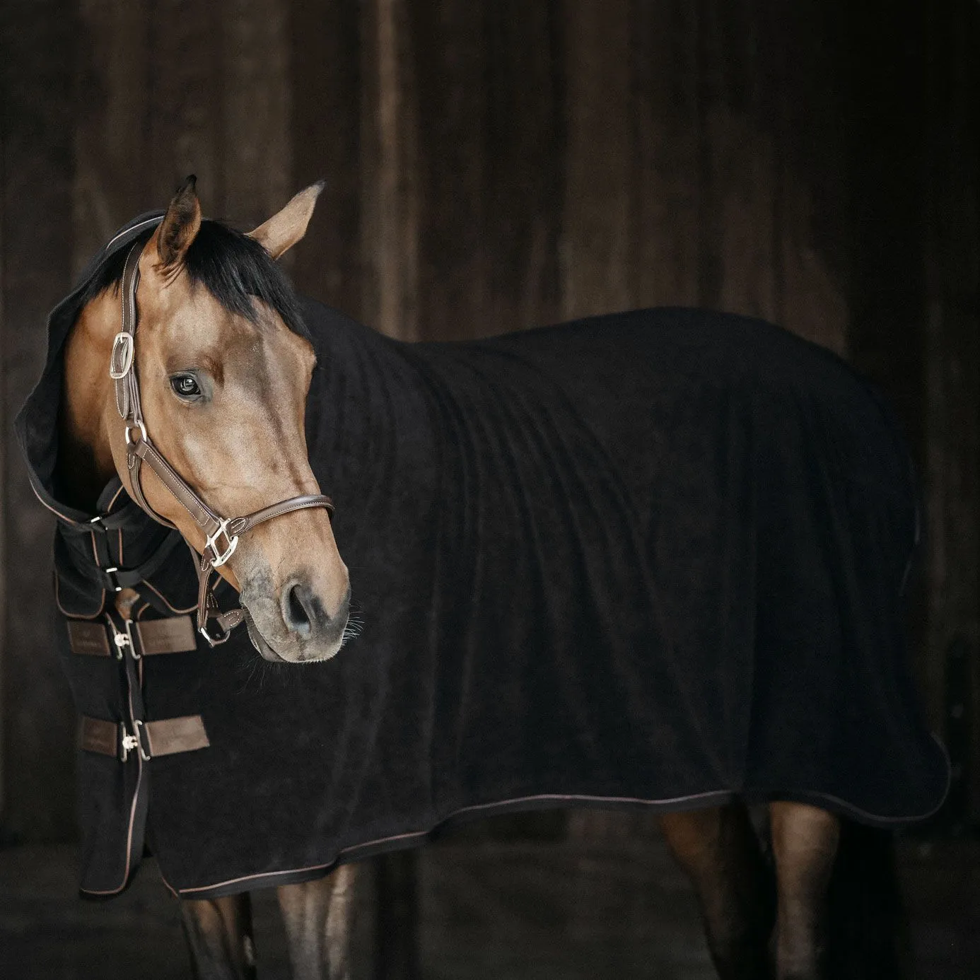 Kentucky Horsewear Towel Rug - Black