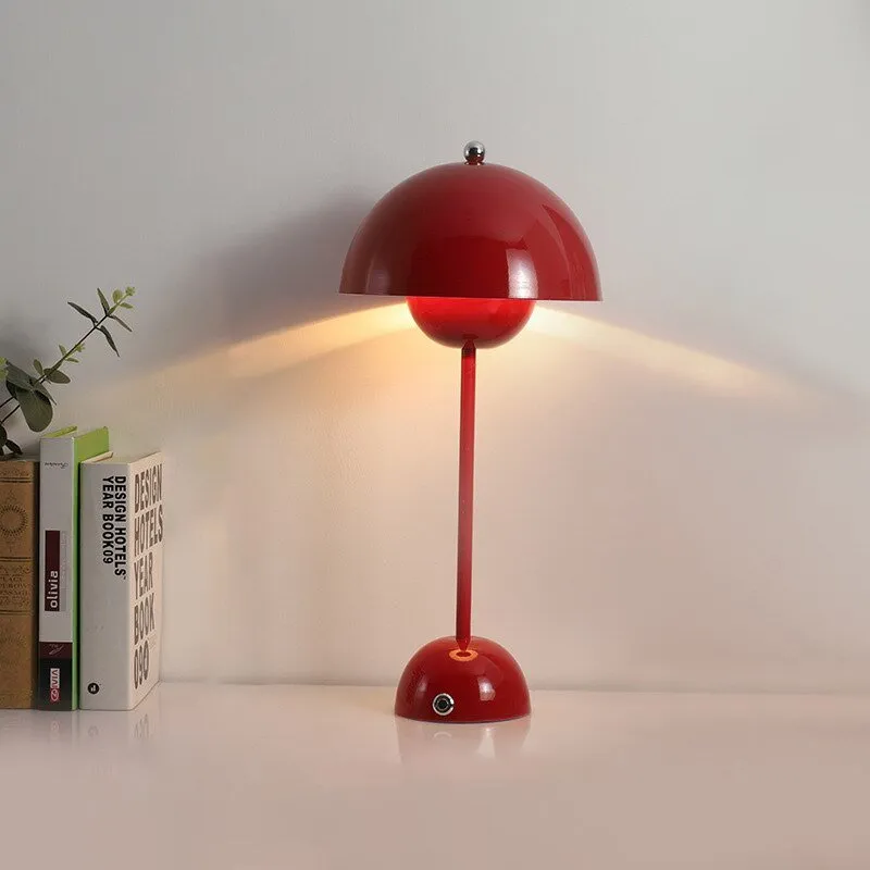 LED Floral Table Lamp for Minimalist Decor