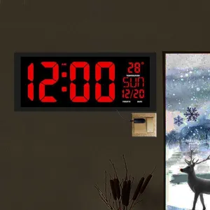 LED USB Wall Clock