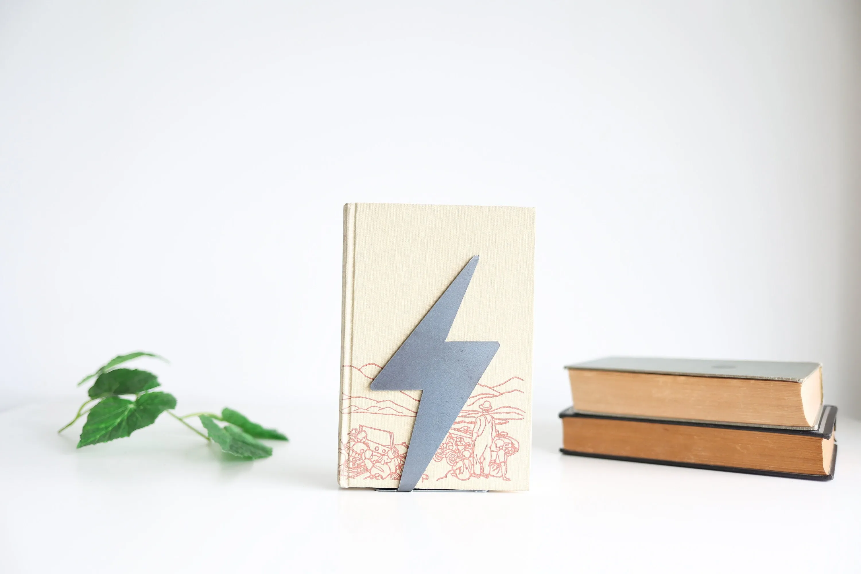 Lightening Bolt Bookend