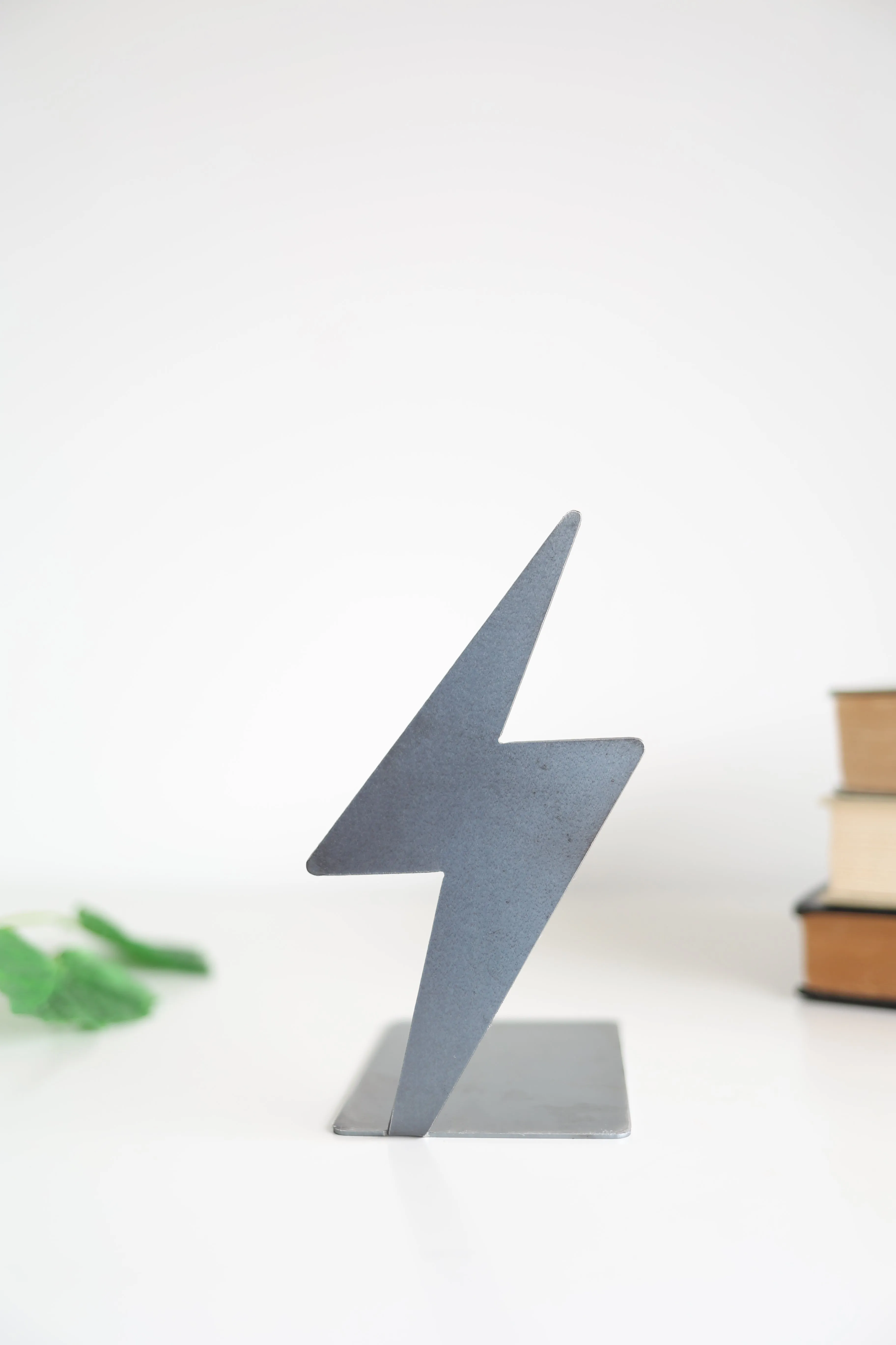 Lightening Bolt Bookend