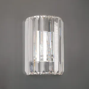 Martos Crystal Wall Light - Polished Chrome