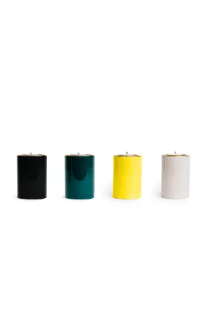 Minimalist Small Ceramic Tea Light Candle Holders