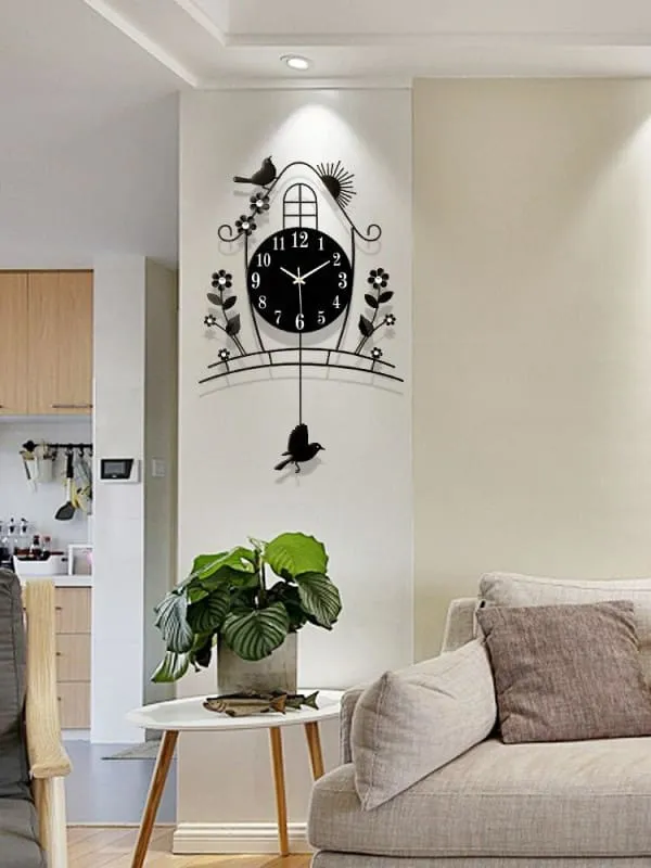 Modern Wall Clock For Living Room