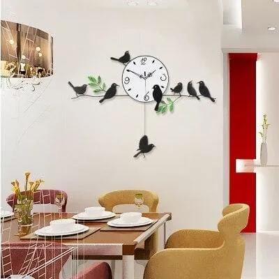 Modern Wall Clock For Living Room