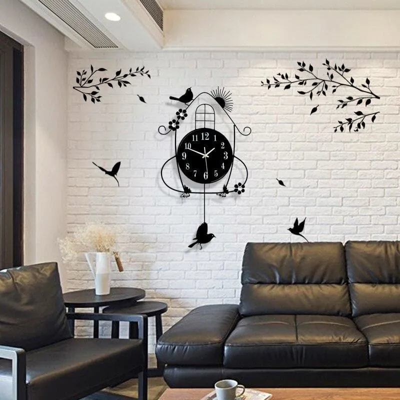 Modern Wall Clock For Living Room