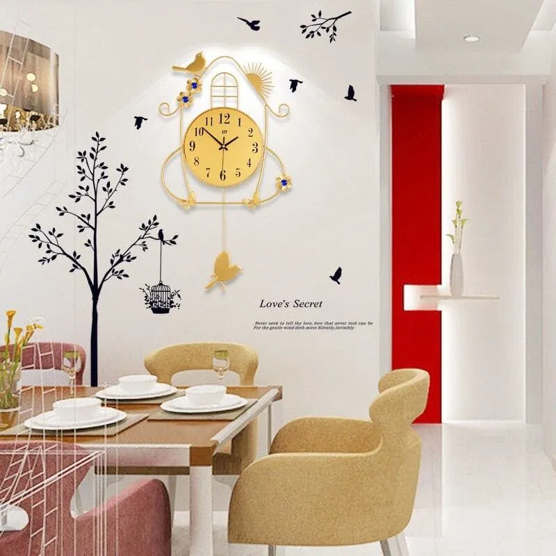 Modern Wall Clock For Living Room