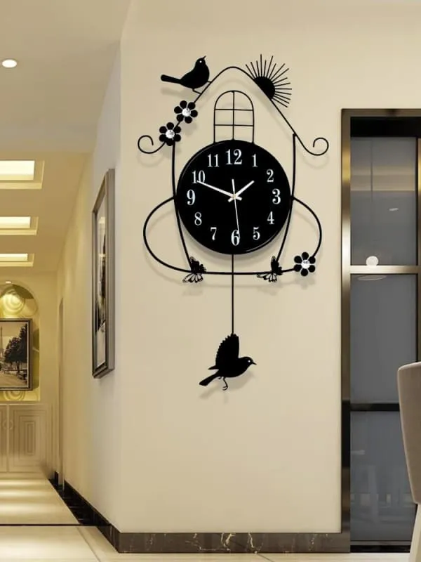 Modern Wall Clock For Living Room