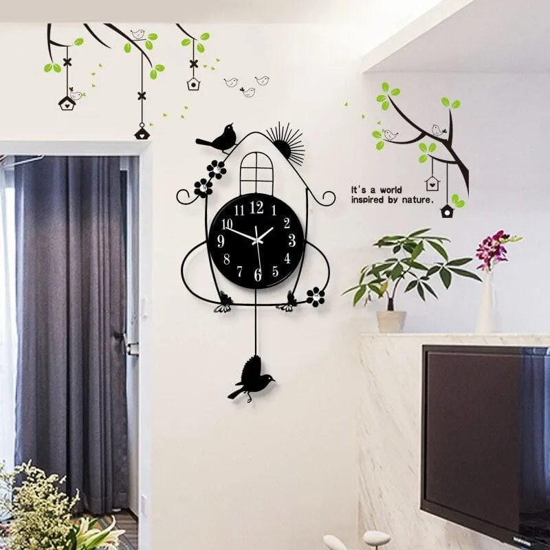 Modern Wall Clock For Living Room