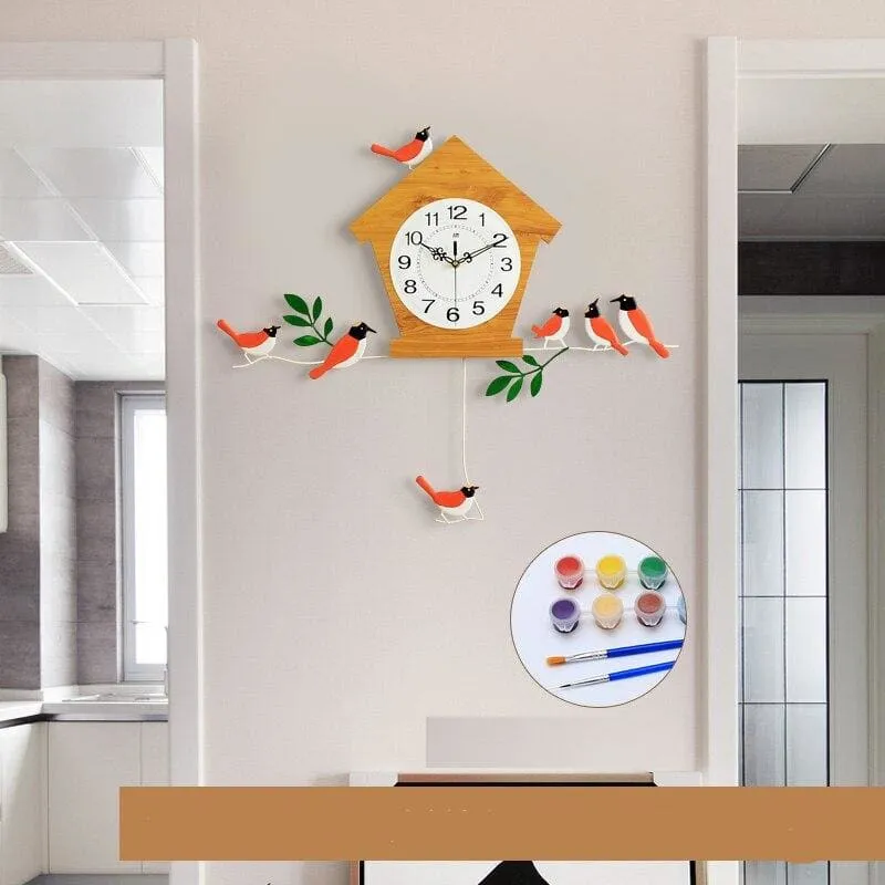 Modern Wall Clock For Living Room