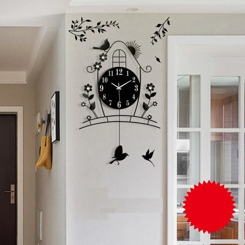 Modern Wall Clock For Living Room