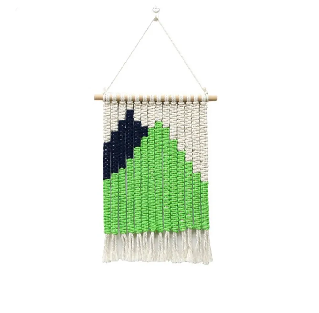 Paisaje Macramé Hanging Tapestry