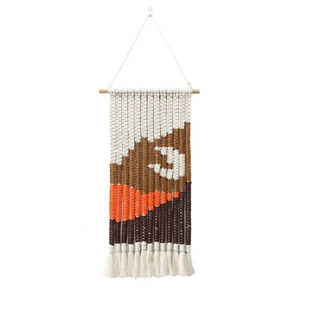 Paisaje Macramé Hanging Tapestry