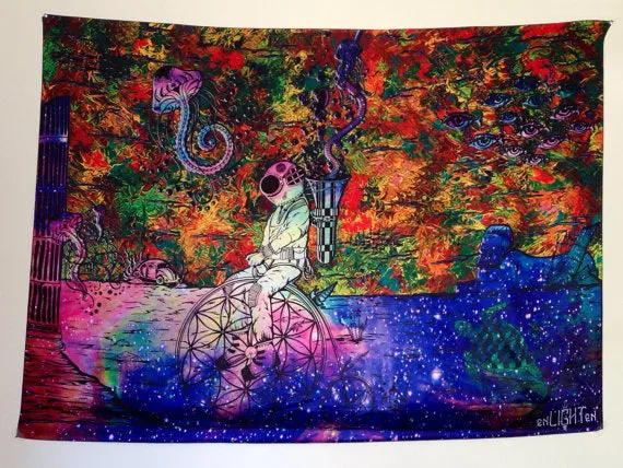 Penny Farthing Tapestry/Bandana