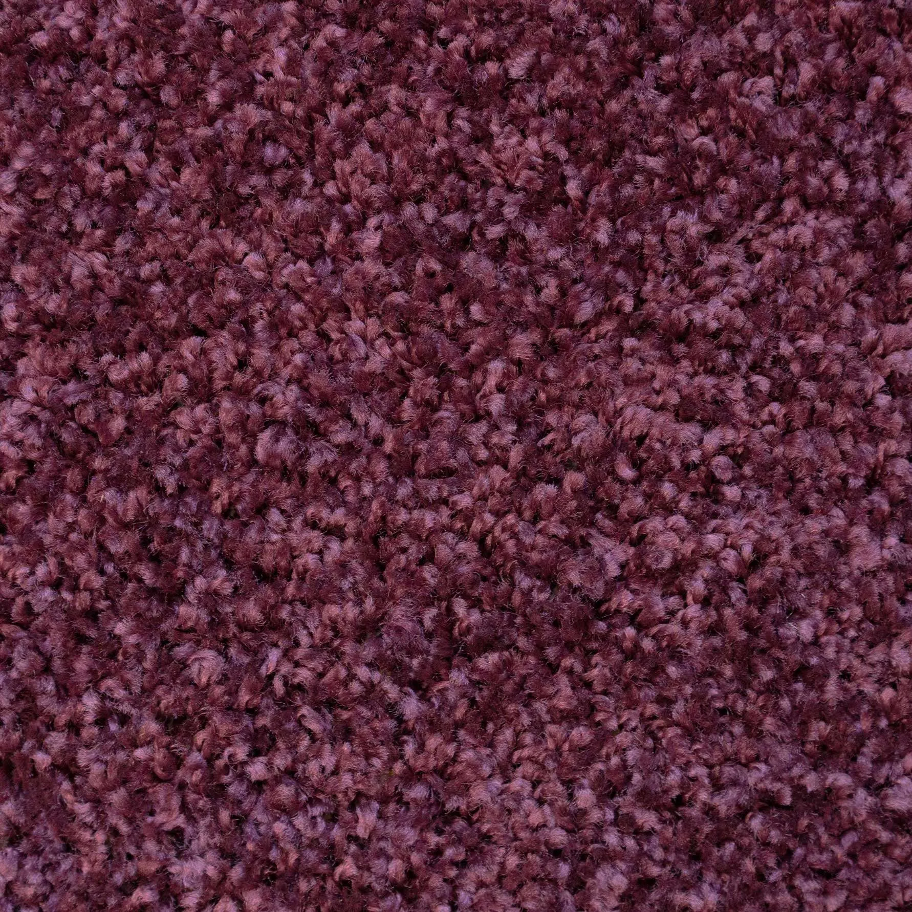 Plum Shaggy Runner Rug