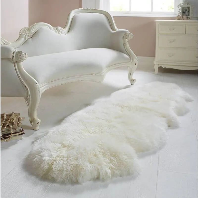 Premium Australian Lambskin Sheepskin Soft Long Wool Rugs