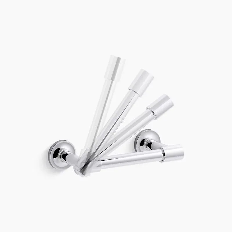 Purist 8.19" Toilet Paper Holder in Polished Chrome