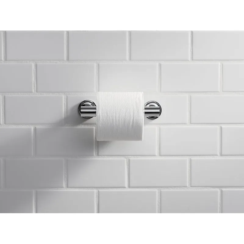 Purist 8.19" Toilet Paper Holder in Vibrant Brushed Bronze