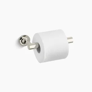 Purist 8.19" Toilet Paper Holder in Vibrant Polished Nickel