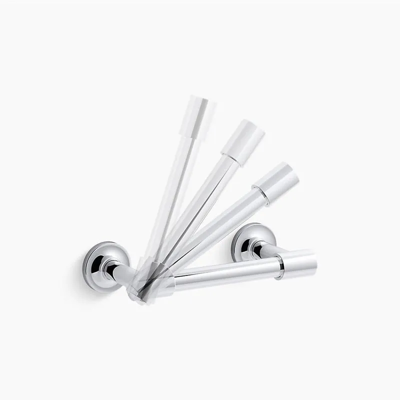 Purist 8.19" Toilet Paper Holder in Vibrant Polished Nickel