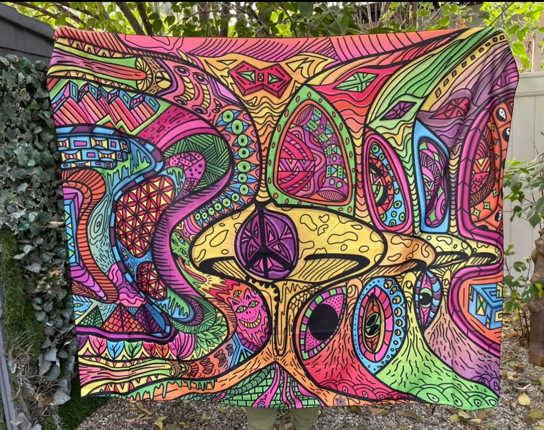 "Dimensional" Tapestry (71" x 59")