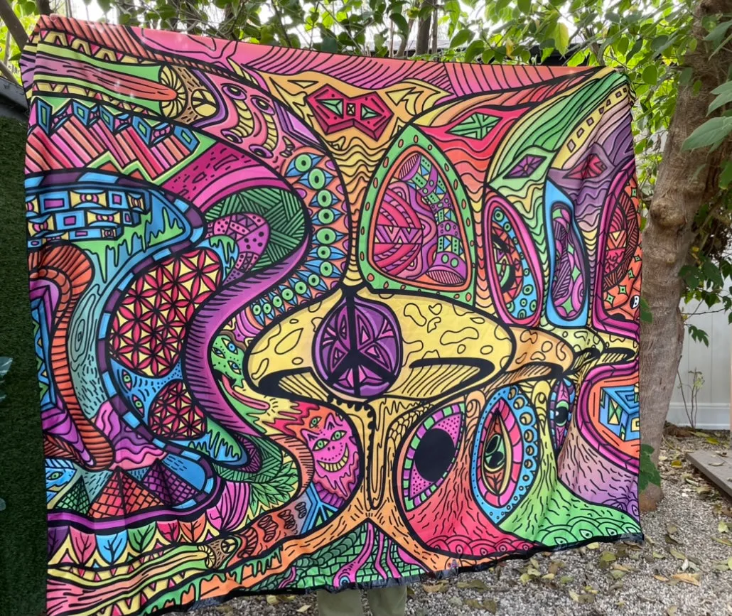 "Dimensional" Tapestry (71" x 59")