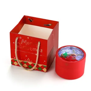 Sparkling Windmill Christmas Jewelry Gift Case