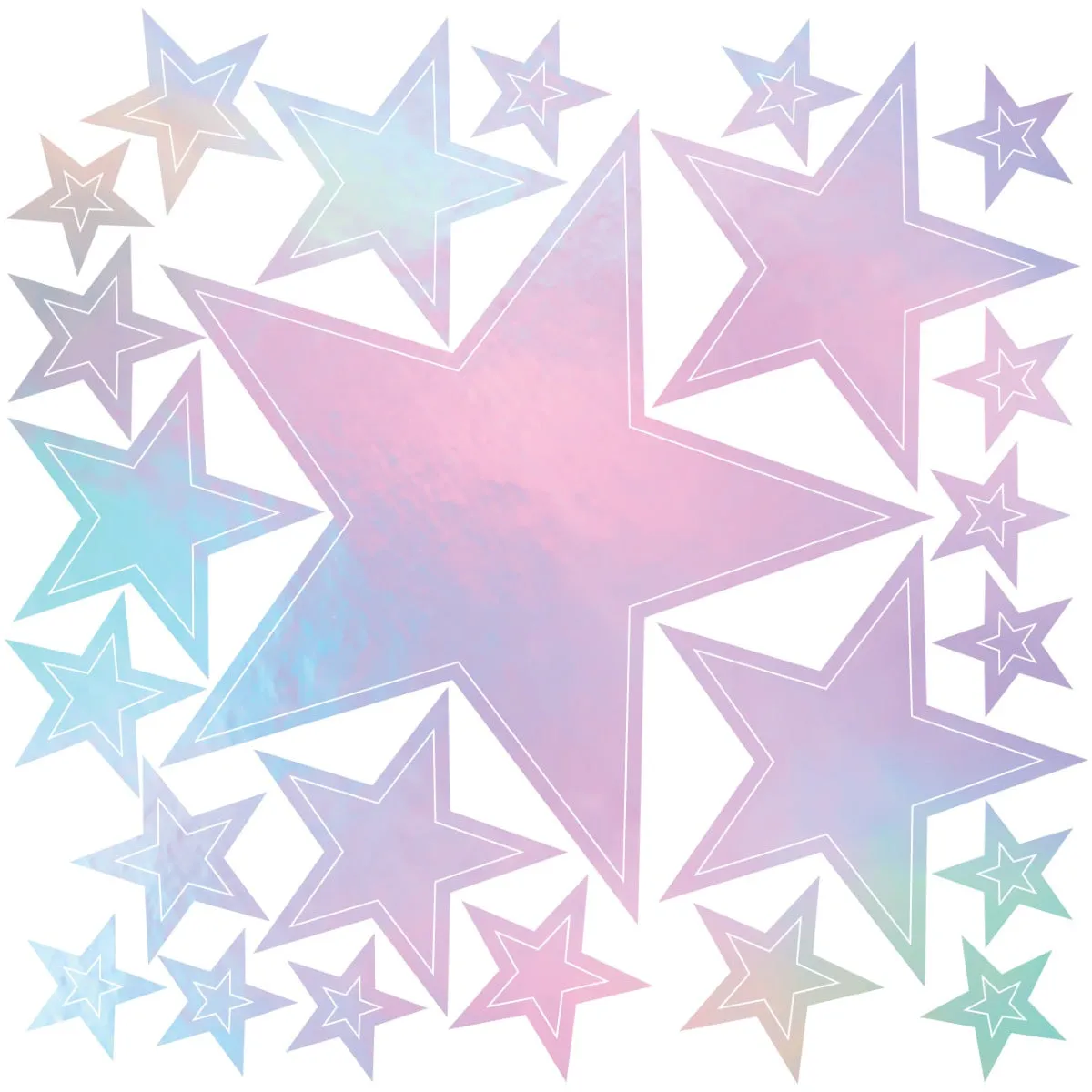 Stars Removable Wall Decals