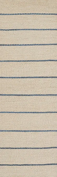 Strand Ivory / Blue Rug