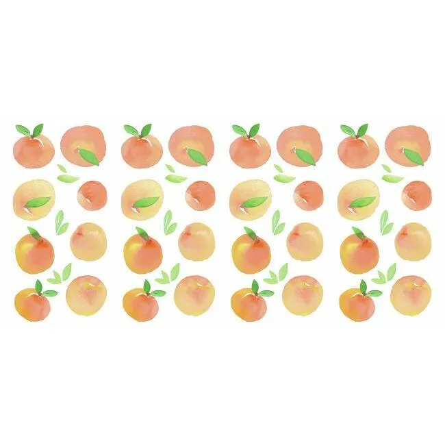 Sweet Peaches Peel and Stick Wall Decals