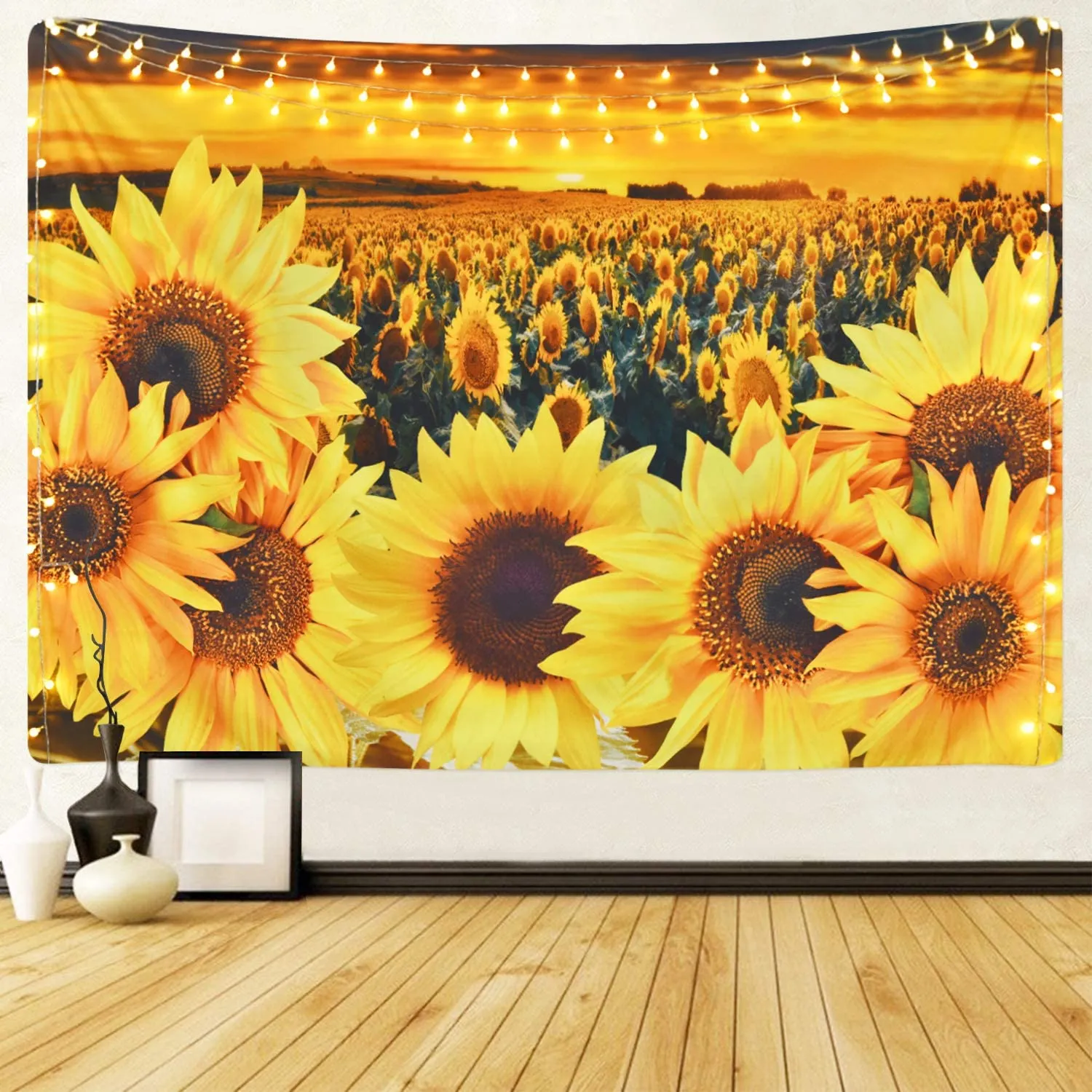 The Sunflower Field Tapestry