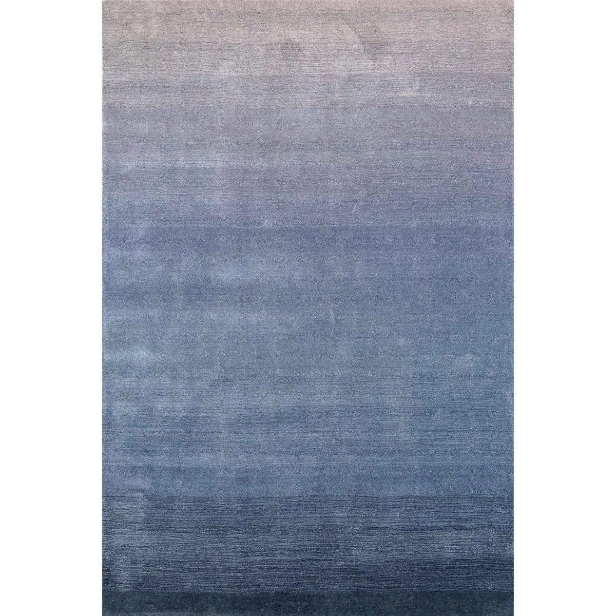 Trans-Ocean ARCA Indoor Hand Loomed Wool Comfortable Areaa Rug  - Denim