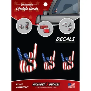 USA Decal - Patriotic | Rock On USA Decal