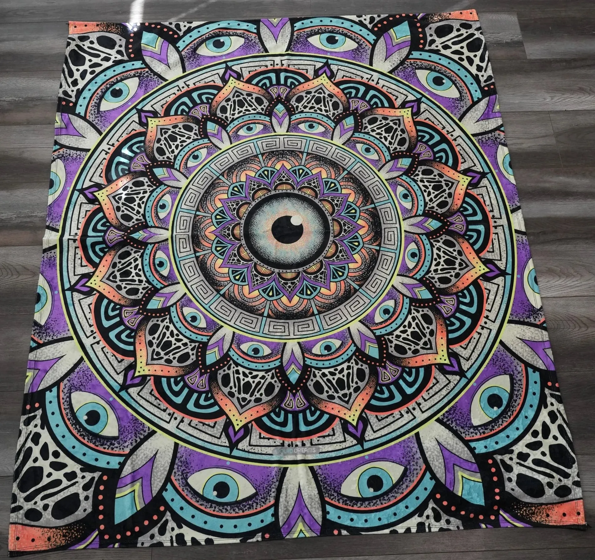 Wildcat Mandala Tapestry