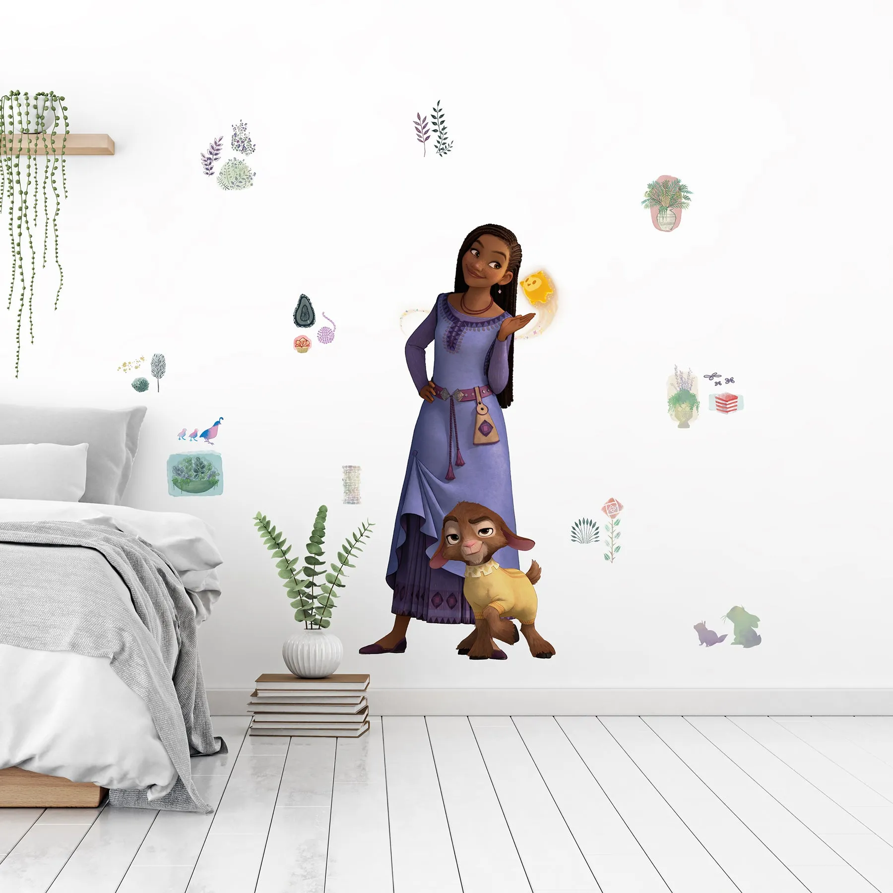 Wish Asha and Valentino Giant Wall Decals