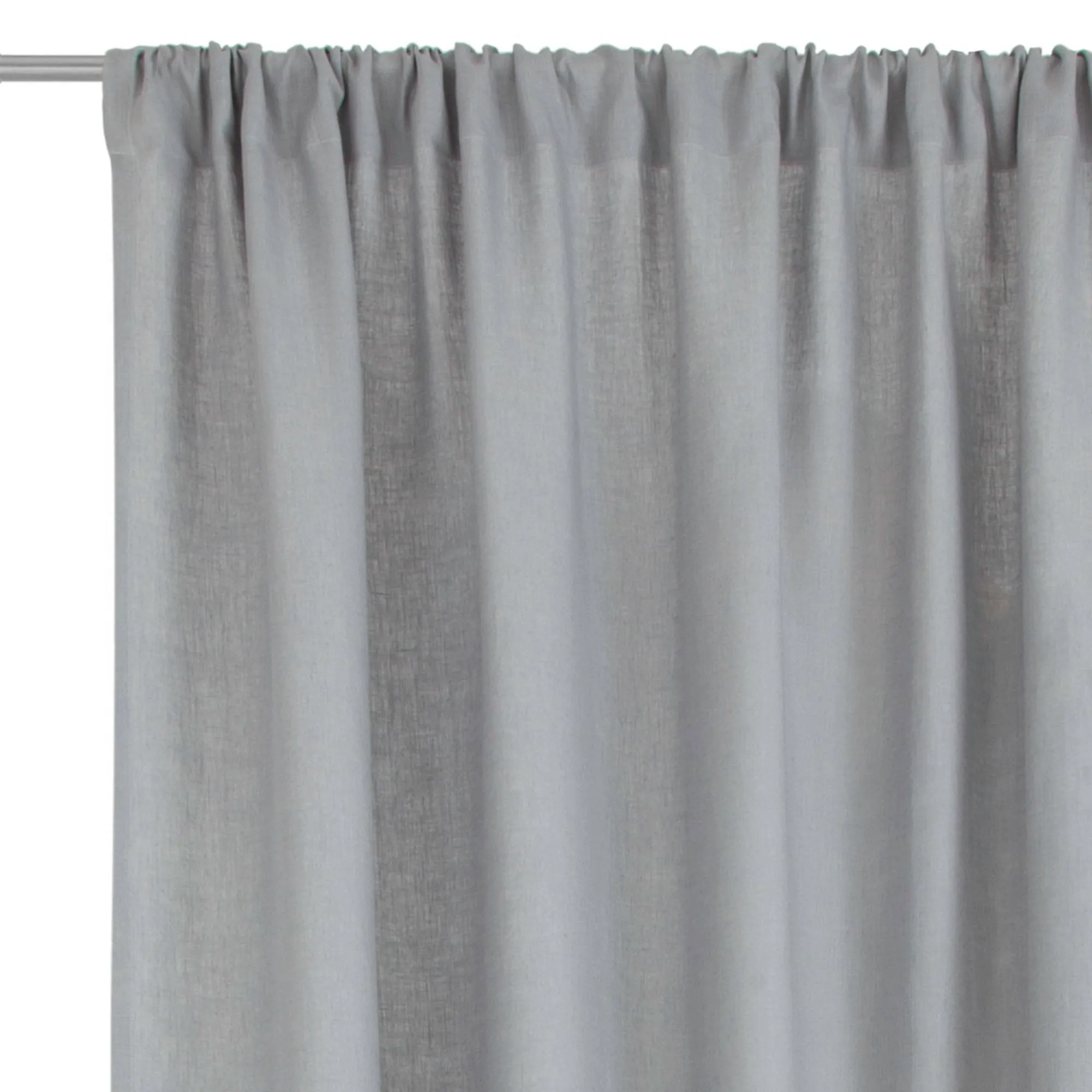 Zelva Curtain Set [Light grey]